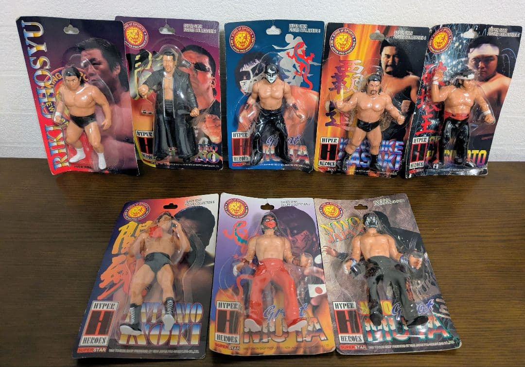 新日本プロレス フィギュア 8体セット　プロレス