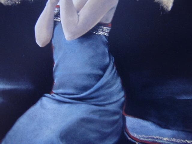 山根須磨子【月明】希少画集画、状態良好、新品高級額装付