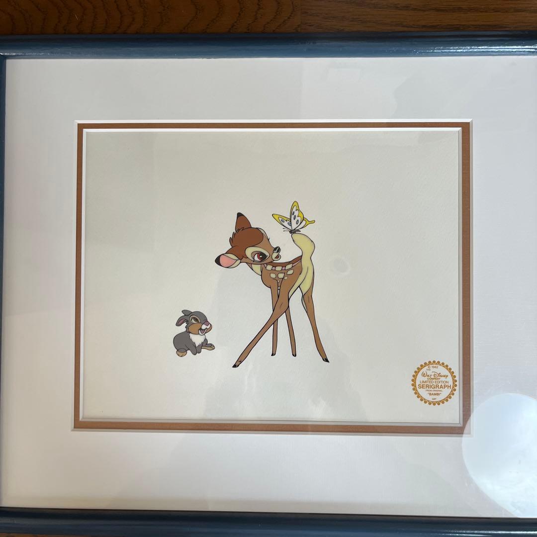 ディズニー　セル画　ダンボ＆バンビ