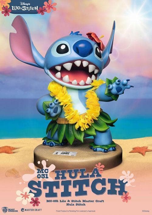 新品レア★リロ＆スティッチ ビーストキングダム ビッグフィギュア