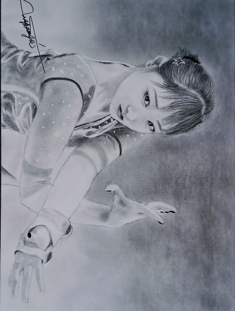 平岩優奈選手八つ切りサイズ