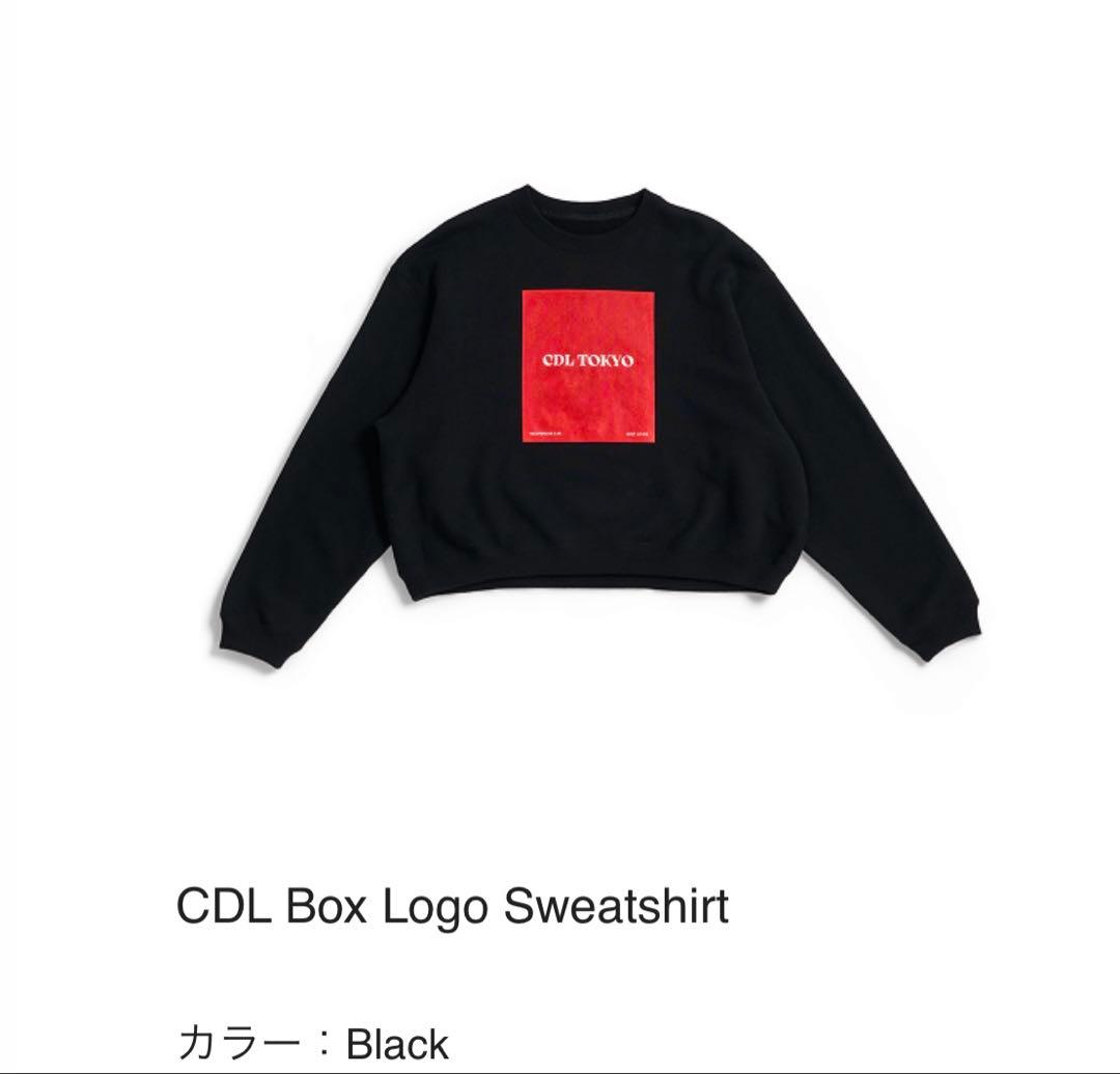 CDL TOKYO Box Logo Sweatshirt Lサイズ