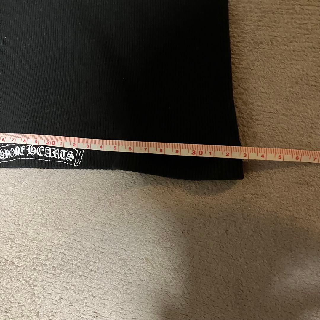 クロムハーツ タンクトップ メンズ サイドロゴ オールド ファックユー ブラック