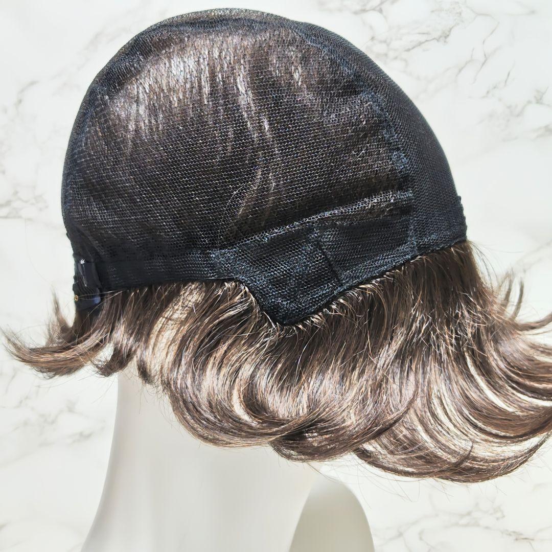 美品 ジュリアオージェALL WIG プリズムショートM ナチュラルブラウン