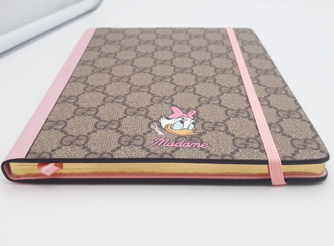 Z07-77　グッチ　ディズニーコラボ　デイジー　ノート