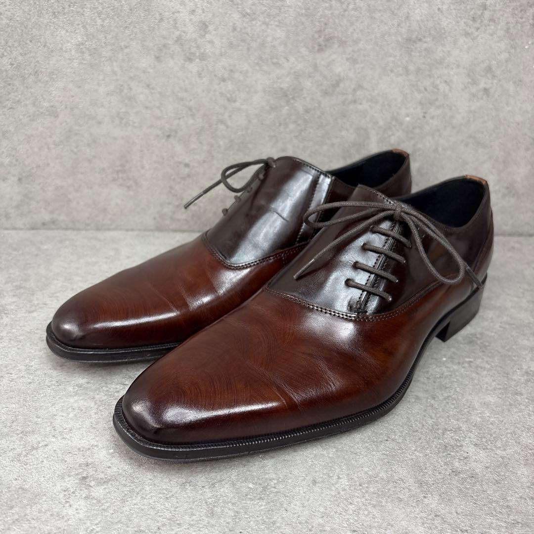 展示品新品！LANVIN ランバン　サイドゴア　プレーントゥ　レザーシューズ