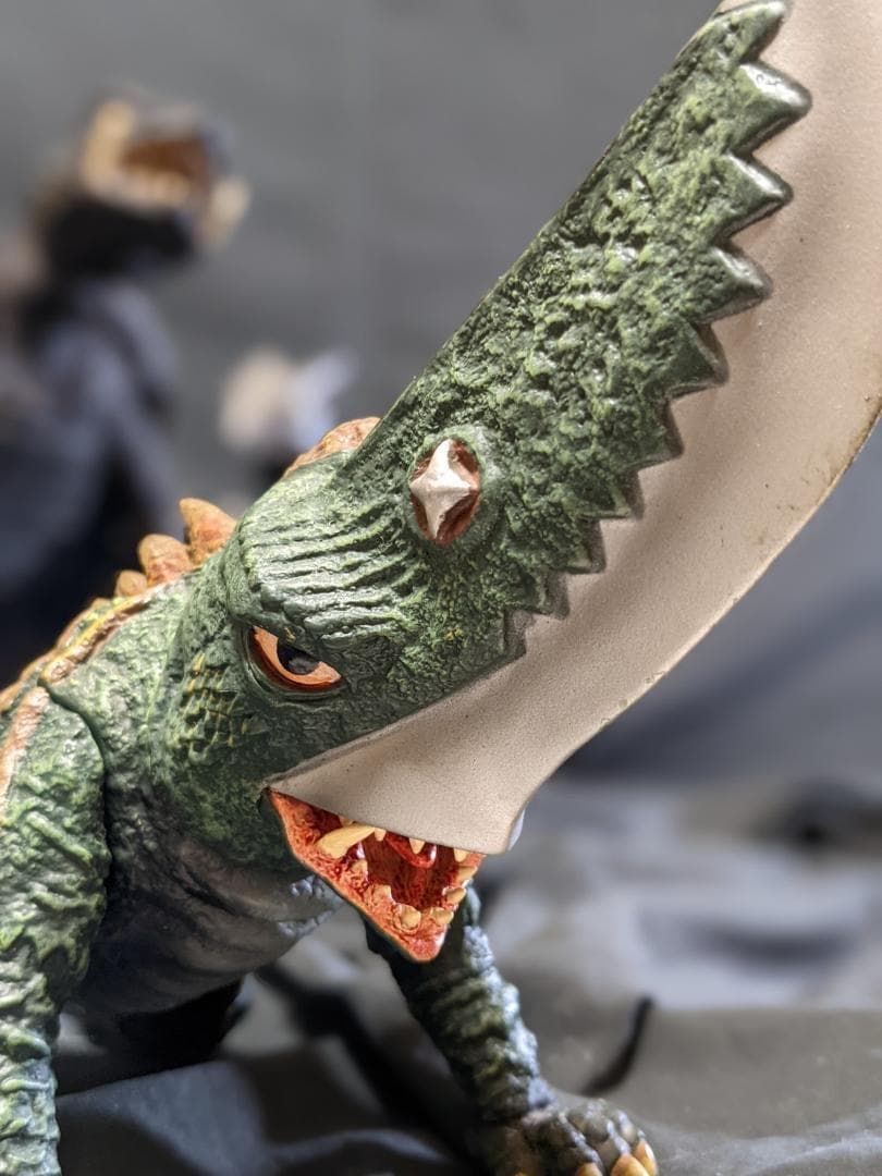 昭和ガメラ未開封＆ギロン未開封＋宇宙ギャオス（ロケット・エクスプラス）３体セット