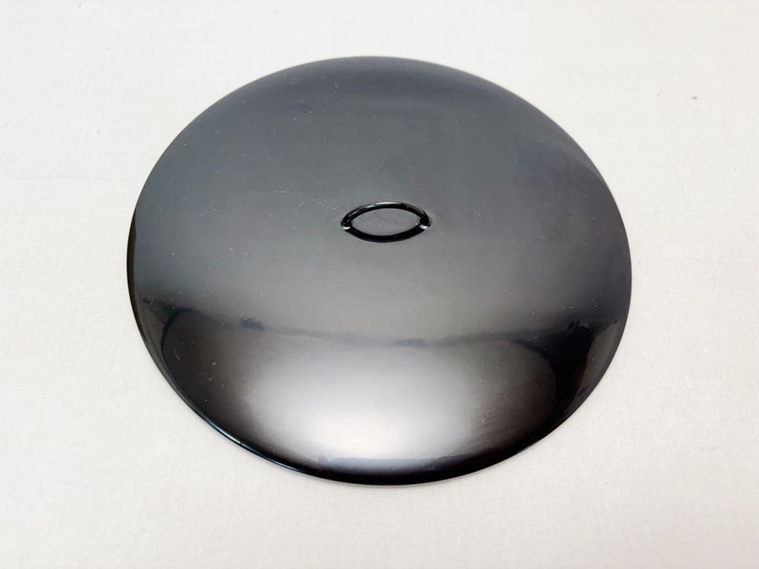 未使用 茶道具 【清昌堂】 義山水指 塗り蓋付 江戸切子 ガラス 水指 元箱