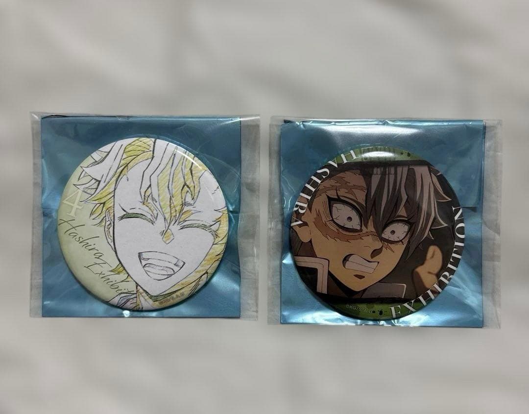 鬼滅の刃　柱展　柱百景「不死川実弥」　エモーショナル缶バッジ