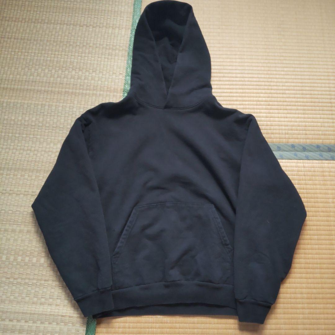 ロサンゼルスアパレル パーカー ブラック 14オンス スウェット