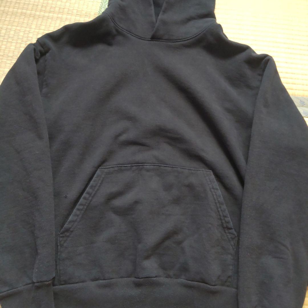 ロサンゼルスアパレル パーカー ブラック 14オンス スウェット