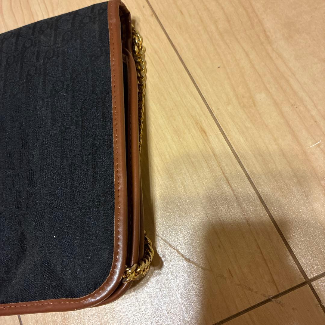 値下げ！Dior ディオール　ショルダーバッグ 黒 キャンバス