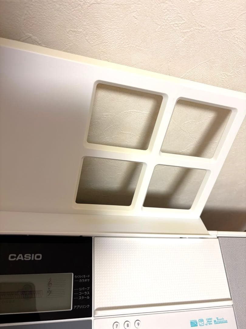 【美品】CASIO カシオ　LK-516 光ナビゲーション キーボード 19年製