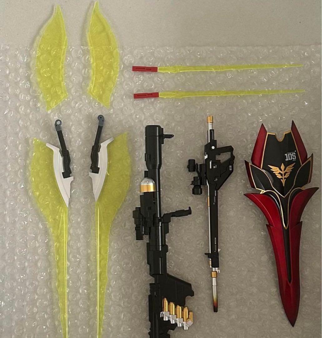 MG シナンジュver.ka塗装済み　完成品　台座付き