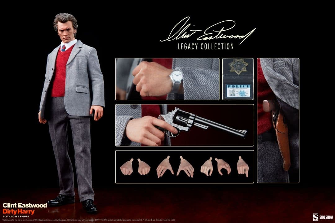 ★新品未使用★ ダーティハリー 1/6スケールフィギュア ハリー・キャラハン