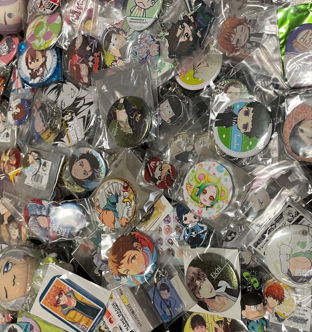 ⑥アニメグッズ 大量 まとめ売り 100点 缶バッジ アクキー