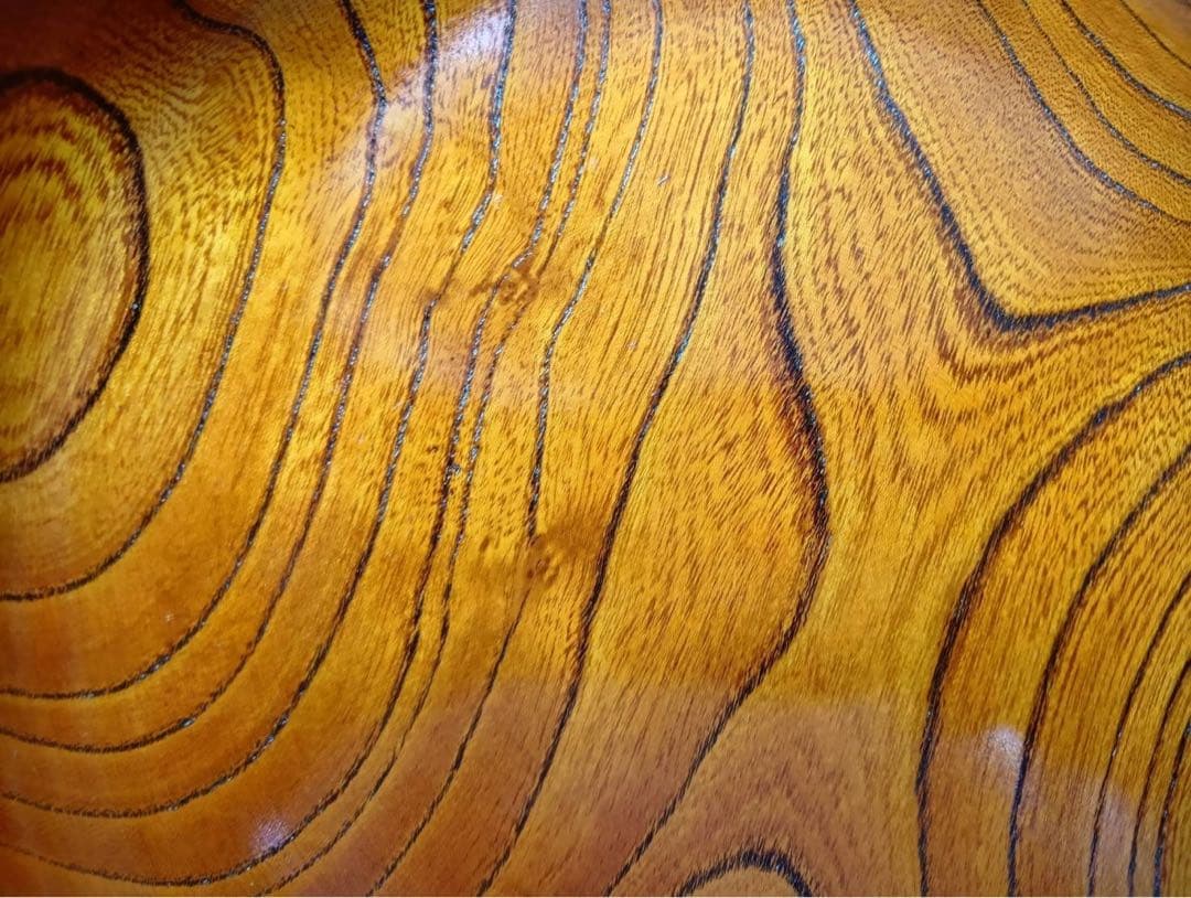 くりぬき鉢　麺捏鉢　盛り鉢　29.5cm 菓子盆　菓子皿　木製　鉢　皿