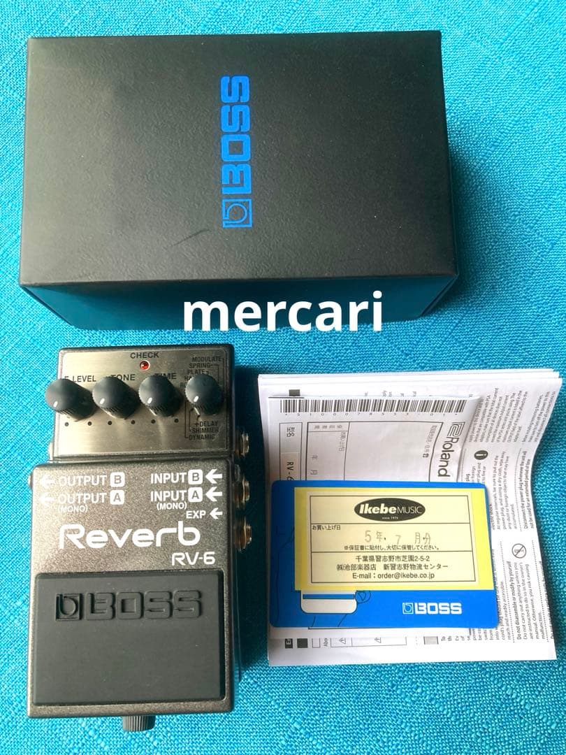 BOSS / RV-6 デジタルリバーブ ボス 美品