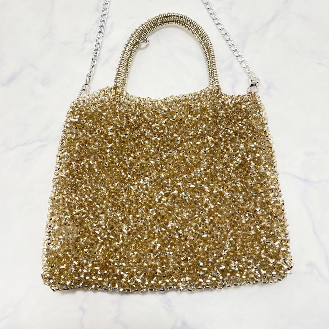 アンテプリマ　スタンダード　スクエア　ミディアム　シルバーゴールド