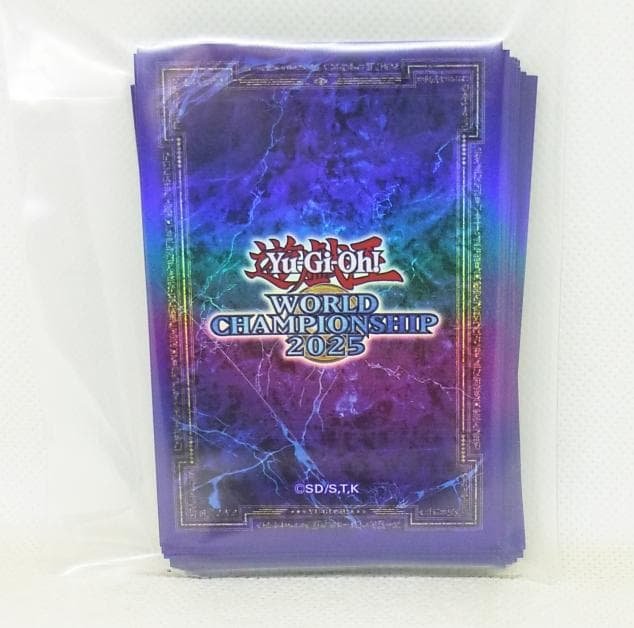 遊戯王 未使用45枚 WCS2025 青 パリ スリーブ