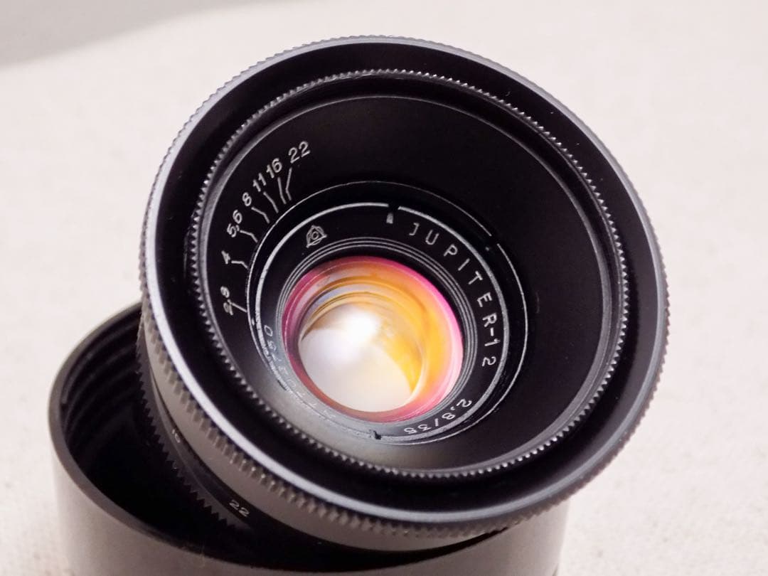 Jupiter 12 35mm F2.8 単焦点レンズ L39