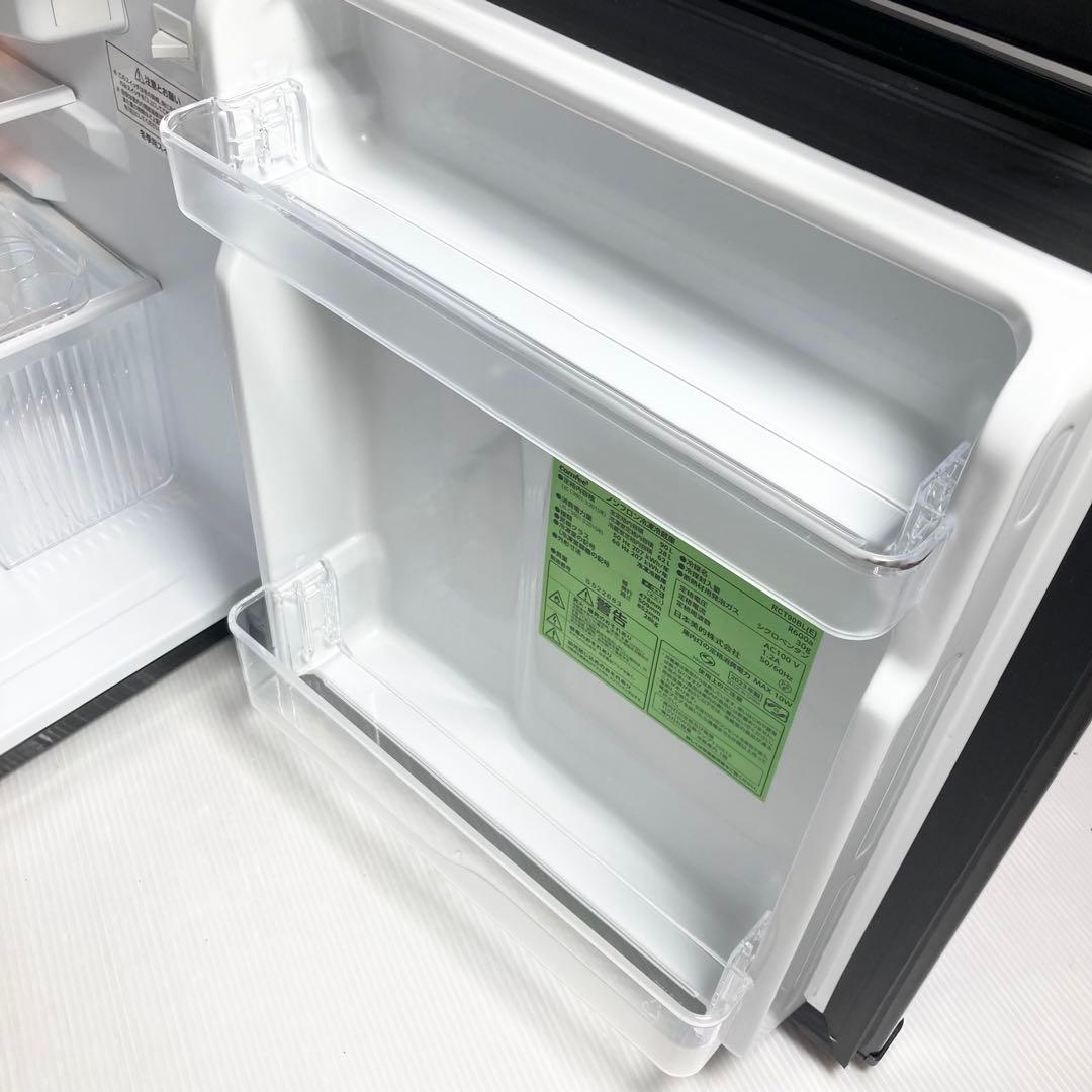 美品 コンフィー 小型冷蔵庫 RCT90BL 2023年製 90L 一人暮らし