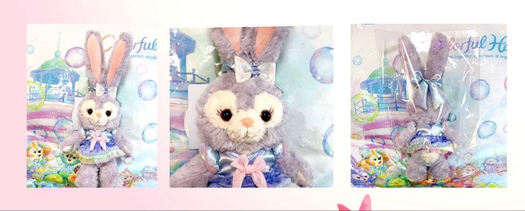 ダッフィー 20周年 カラフルハピネス ポージープラッシー バケパ 限定