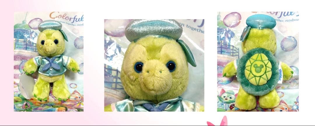 ダッフィー 20周年 カラフルハピネス ポージープラッシー バケパ 限定