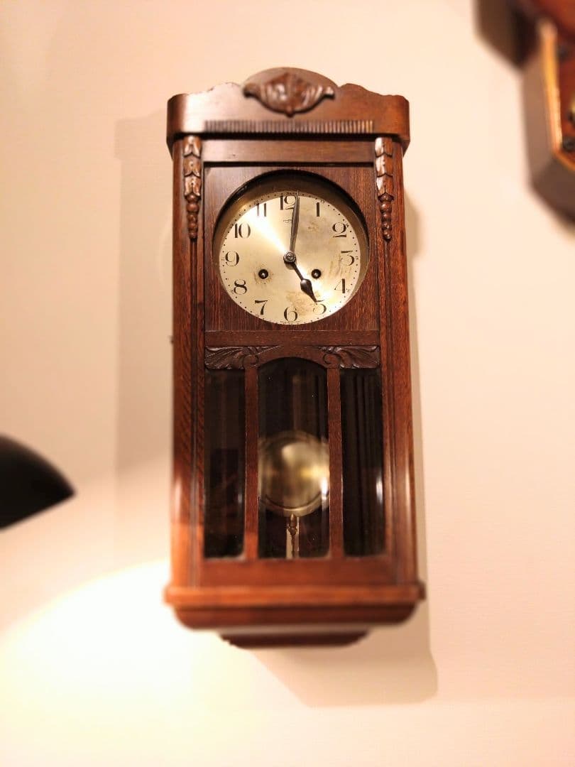 柱時計　キンツレ　ドイツ　スリゲル　アンティーク　昭和レトロ　ユンハンス　精工舎