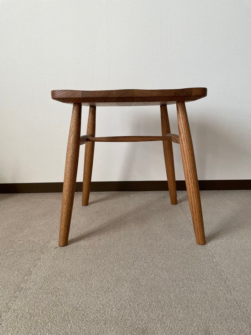 MOMO NATURAL SB STOOL OAK MEDIUM モモナチュラル