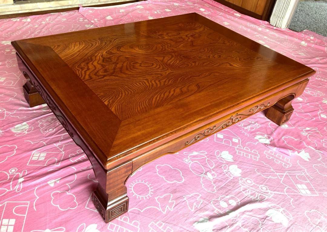 和室座卓　テーブル　木製　木目調　美品