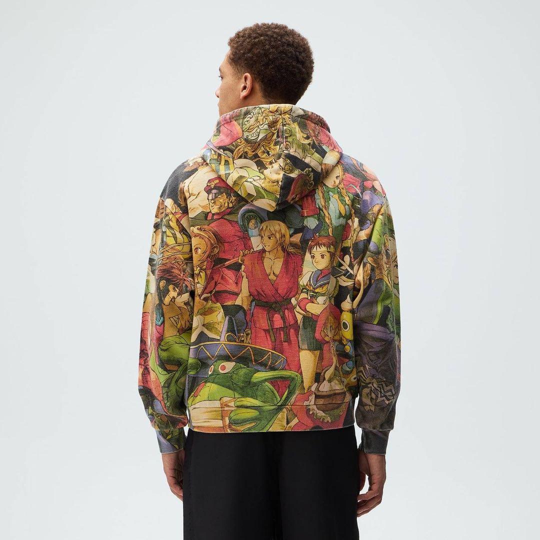 【新品】Kith×マーベル×カプコン フルジップパーカー XSサイズ