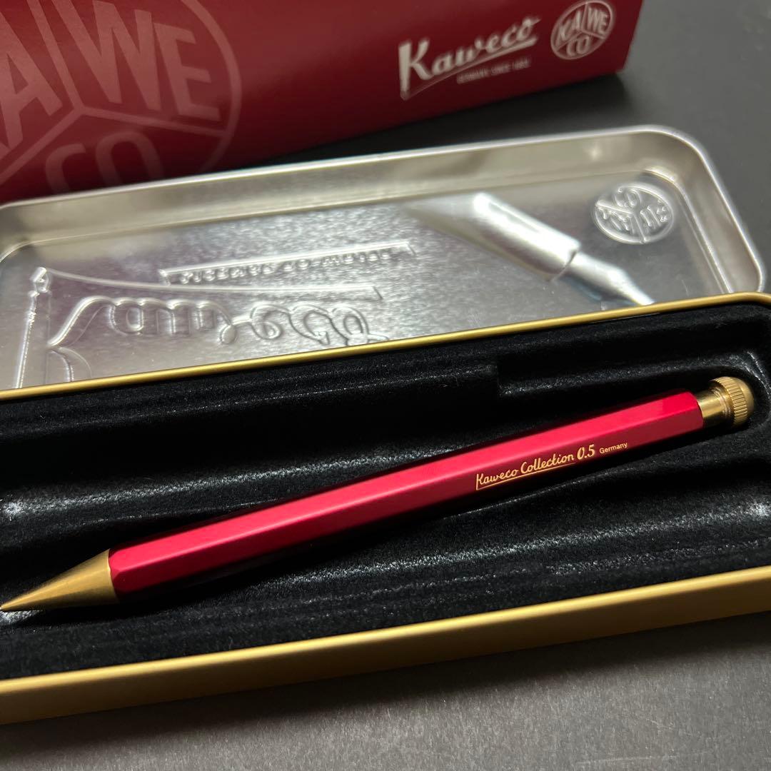 【早い者勝ち】カヴェコスペシャルレッド 0.5mm 限定色【箱あり】おまけ付き