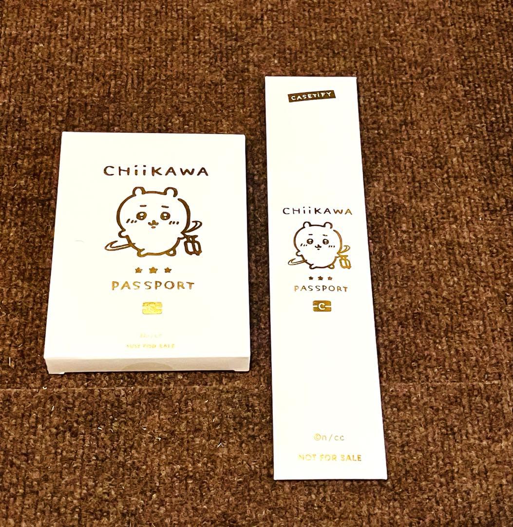 ちいかわ　casetify パスポートケース & ラゲッジタグ セット