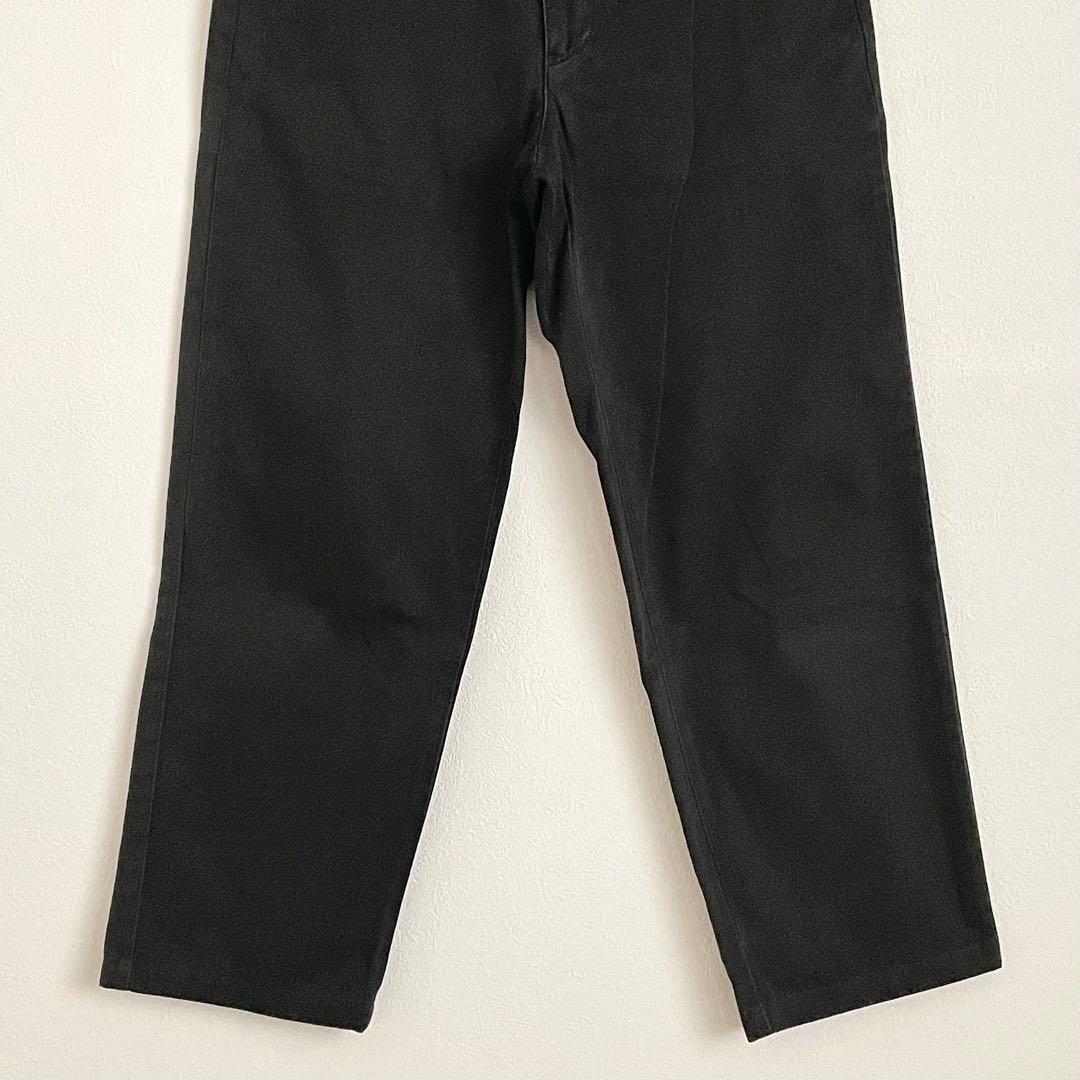 Polo by Ralph Lauren 極太ポロチノ 黒 ワイドパンツ 30