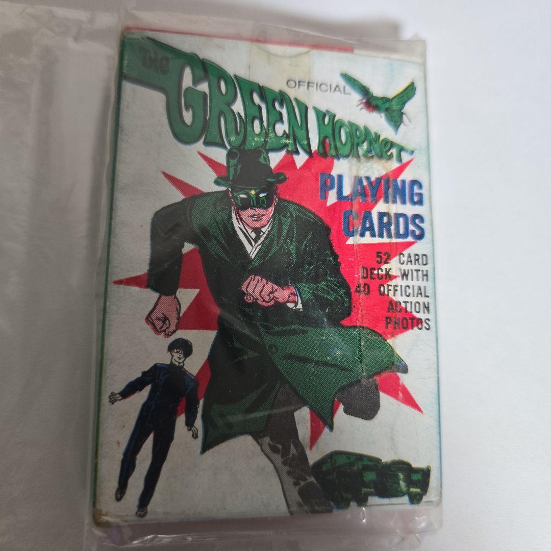 グリーンホーネット トランプ 1966年製と切り取り本の当時物です大特価物です