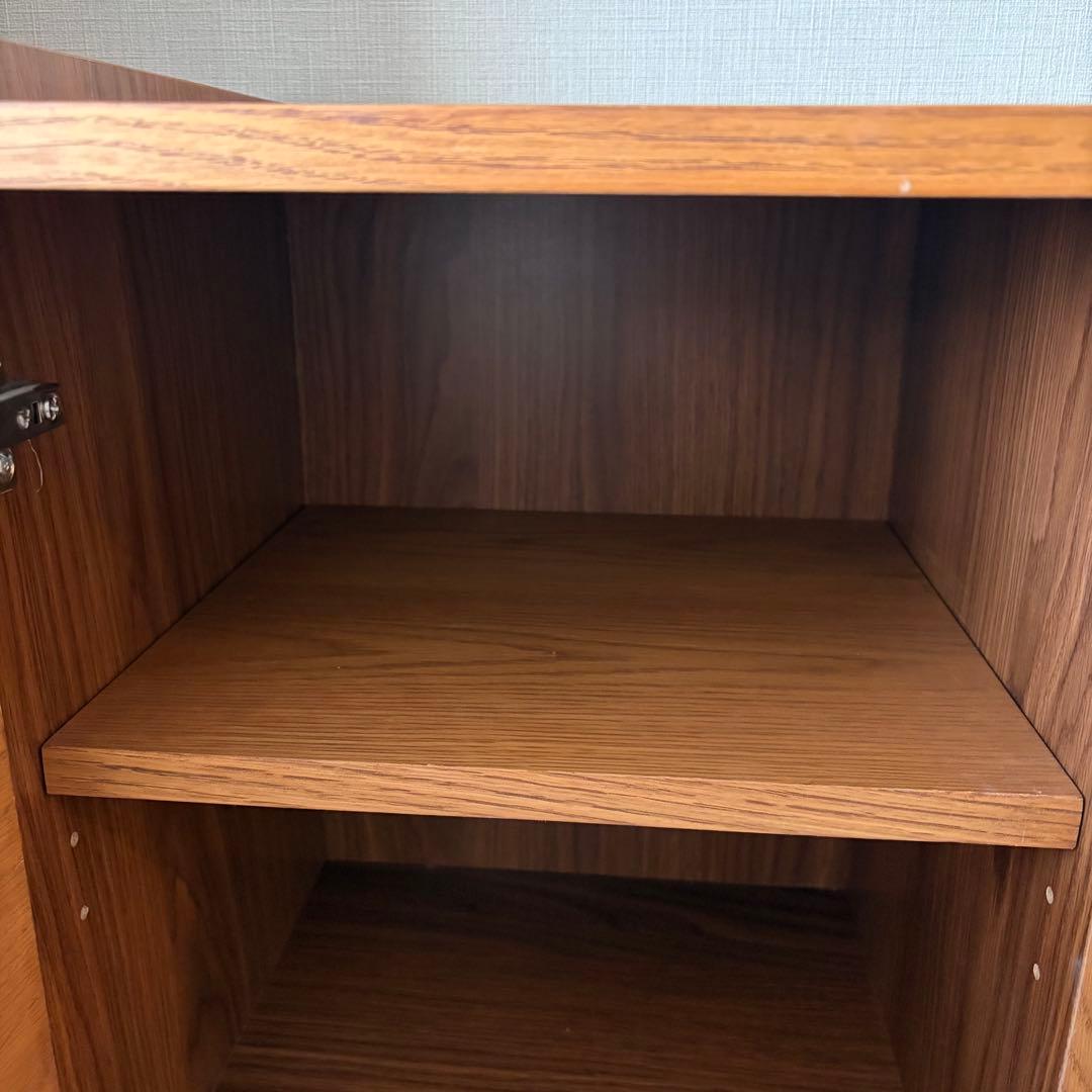 匿名配送*unico ウニコ クルト サイドボード キャビネット オーク