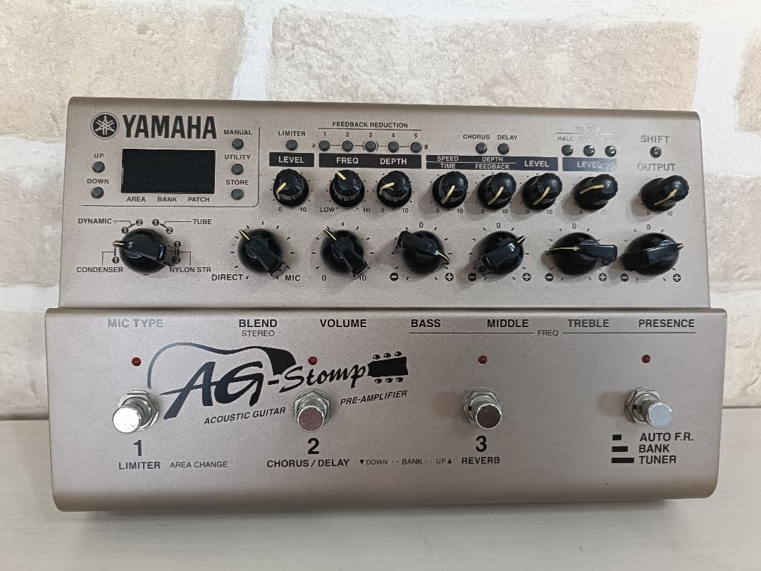Yamaha AG-Stomp アコースティックギター プリアンプ