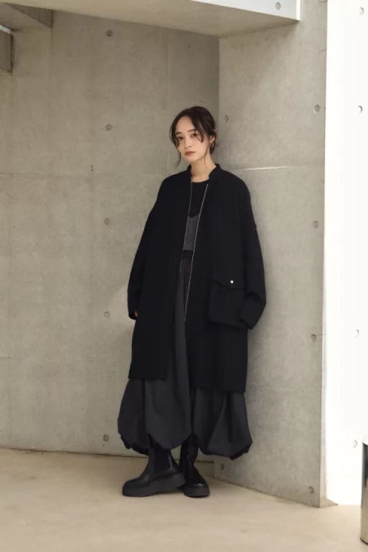 Hellaヘラ DOUBLE ZIP REVER COダブルジップリバーコート