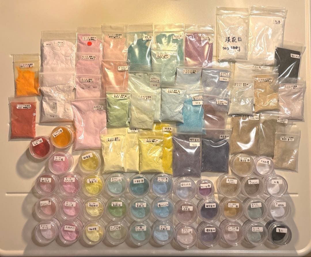 七宝焼 材料 釉薬 絵の具いろいろセット