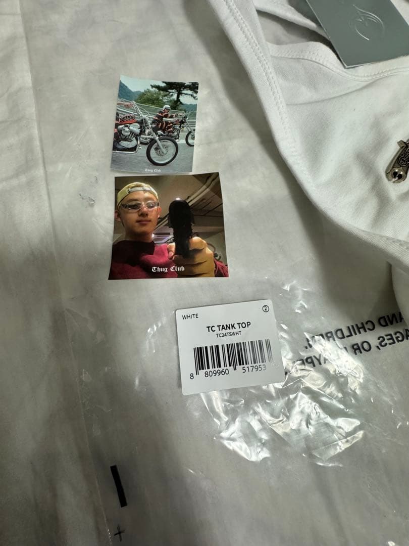 Thug Club タンクトップ　ENHYPENニキ着用