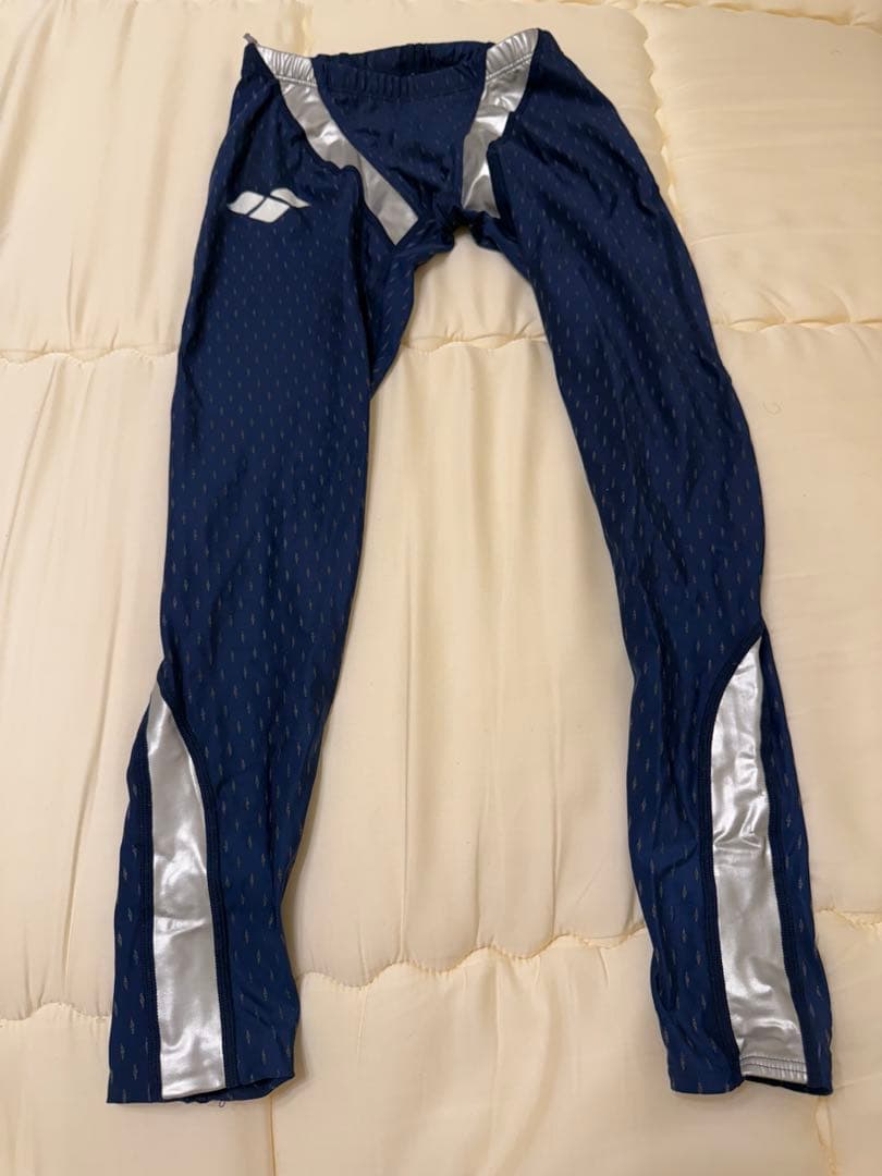 s*t様 廃盤　レア　アリーナ　競泳水着　エールブルー　カワセミ　ロングスパッツ