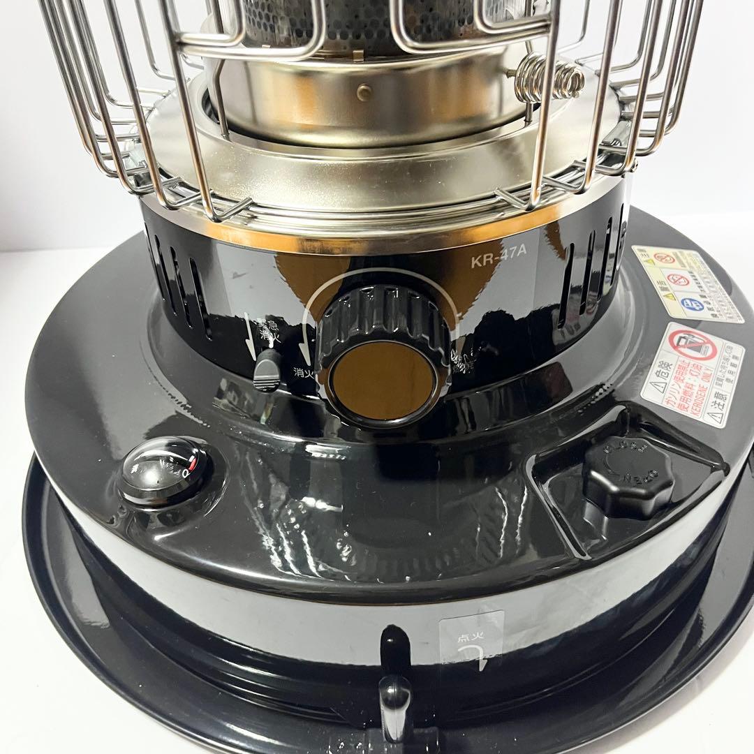 トヨトミ 石油ストーブ KR-47A ブラック 2023年製 TOYOTOMI