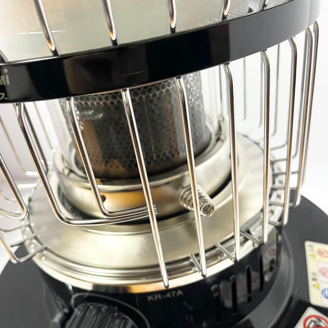トヨトミ 石油ストーブ KR-47A ブラック 2023年製 TOYOTOMI
