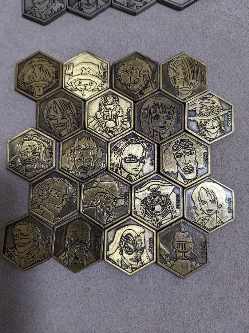 【超希少品】ONE PIECE キャラクター硬貨