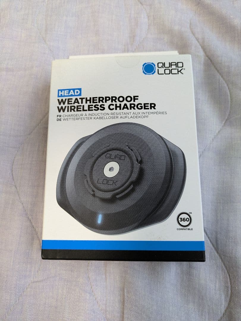 アクセサリー QUAD LOCK WEATHERPROOF WIRELESS CHARGER