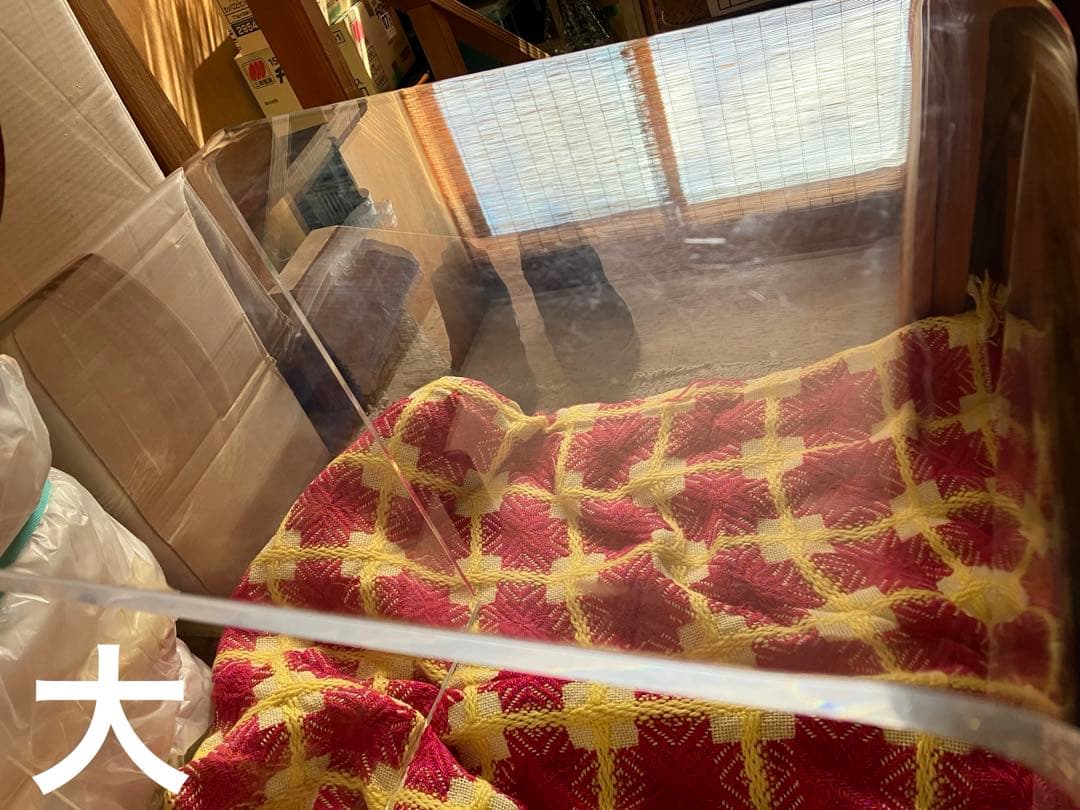 アクリル ネストテーブル 3台セット ミッドセンチュリー スペースエイジ 飾り台