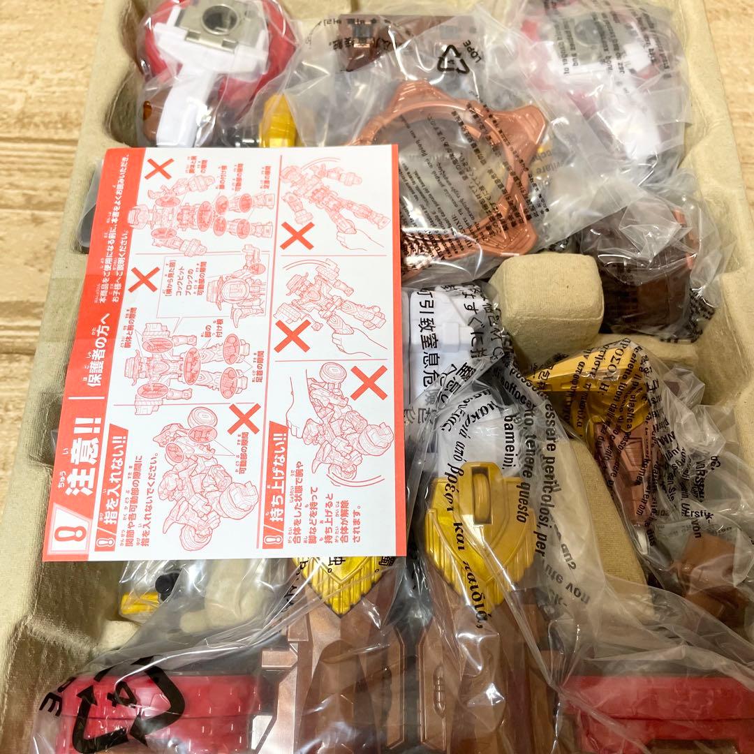 バンダイ 手裏剣戦隊ニンニンジャー シュリケン合体 DXバイソンキング 未使用