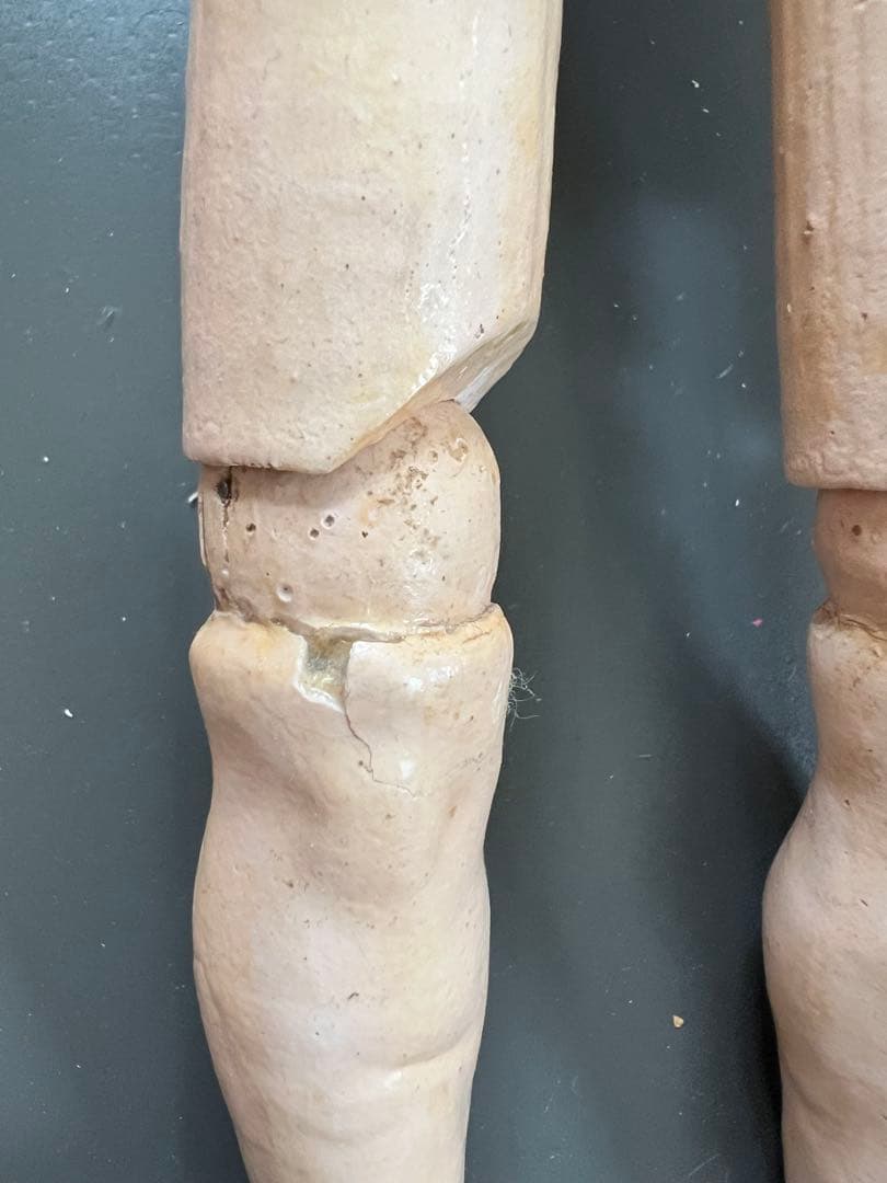 【アンティーク】ドイツ製ビスクドールアーモンドマルセル1894ペア