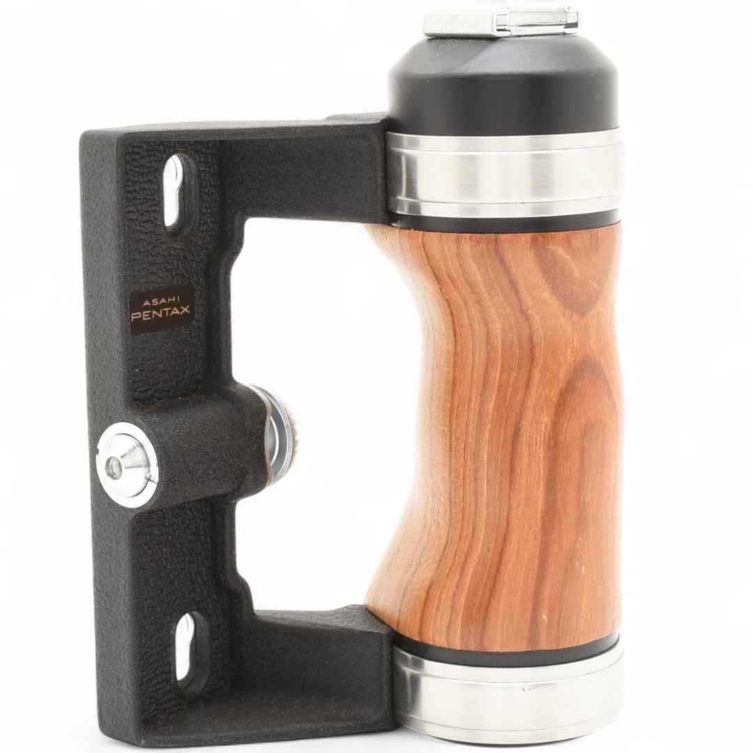 美品 Pentax 木製 ウッド グリップ 6x7 67 67II #8672